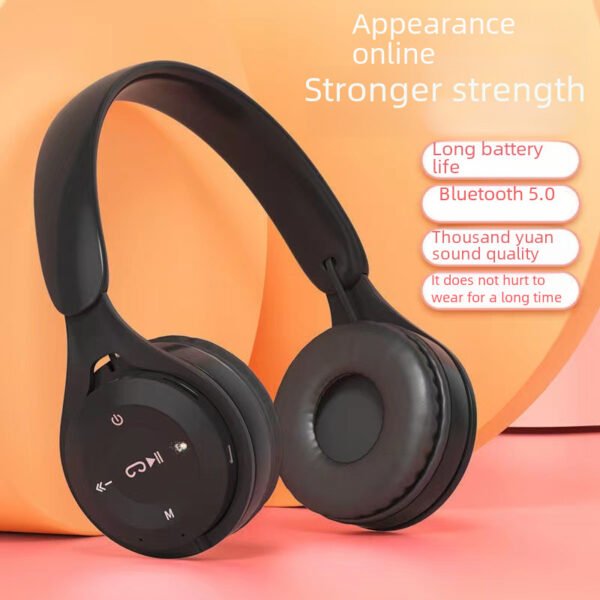 Maka Headband Bluetooth Headphones, Cartoon children and students Y08 gift mobile game headsets