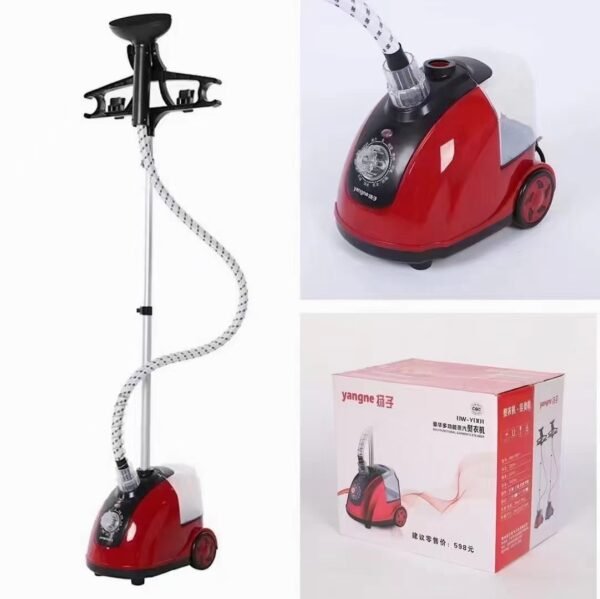 Household Handheld Hanging and Vertical Garment Steamer - Mini Electric Clothes Iron - Image 2