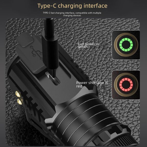 New - style high - intensity long - range flashlight, mini - portable LED flashlight, outdoor multifunctional cap - clip light. - Image 4