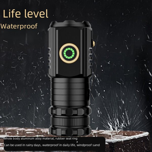 New - style high - intensity long - range flashlight, mini - portable LED flashlight, outdoor multifunctional cap - clip light. - Image 3