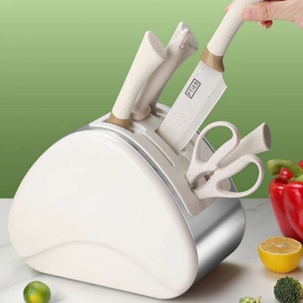 German knife kitchen set combination, kitchen knife complementary food set with knife sheath, portable and multi-functionalGerman knife kitchen set combination, kitchen knife complementary food set with knife sheath, portable and multi-functional - Image 2
