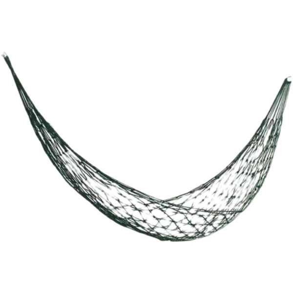 Hammock, outdoor swing mesh thick nylon rope, children adult picnic camping courtyard, anti-rollover hanging chair, net bed - Image 4