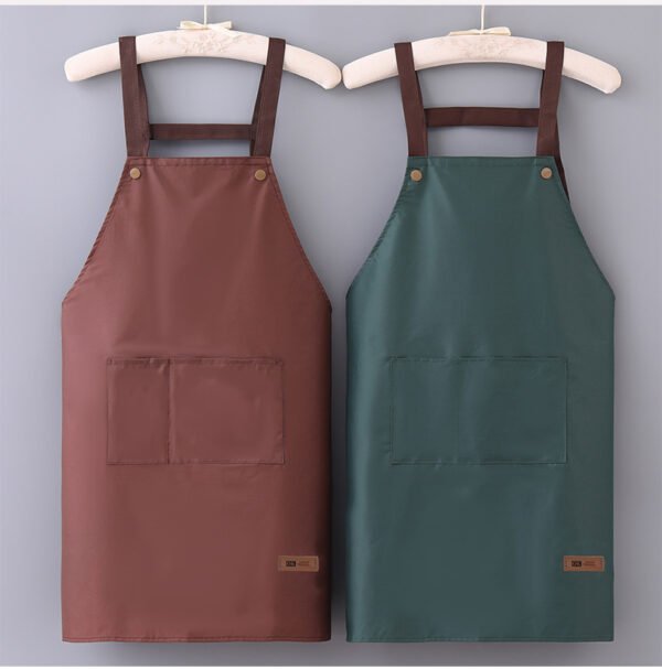 Waterproof fashionable apron for kitchen, home and catering work - Image 2