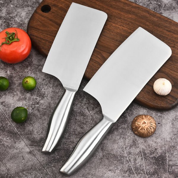 Stainless Steel 7-piece Kitchen Knife Set Household Chef Vegetable Cutting Fruit Knife Combination Hollow Handle Gift Knife Set - Image 3