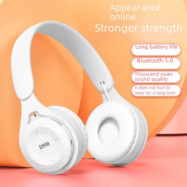 Maka Headband Bluetooth Headphones, Cartoon children and students Y08 gift mobile game headsets - Image 5