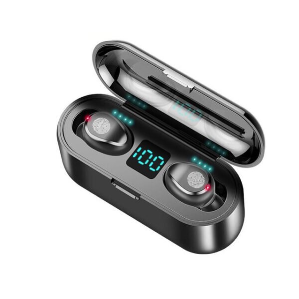 f9 F9-5C M10 Bluetooth headphones TWS Wireless Touch in-ear Sports Binaural 5.3 - Image 2