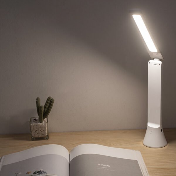 Outdoor camping flashlight, desk lamp rechargeable foldable study eye protection LED desk lamp - Image 5