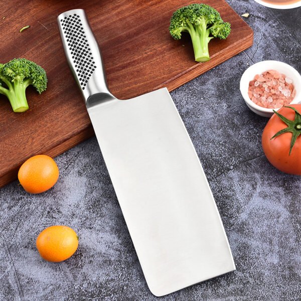 Stainless Steel Kitchen Knife Set, Home Use Slicing Knife, Fruit Knife, Meat Cleaver, Bone Saw, Chop Bone Tool Set - Image 4