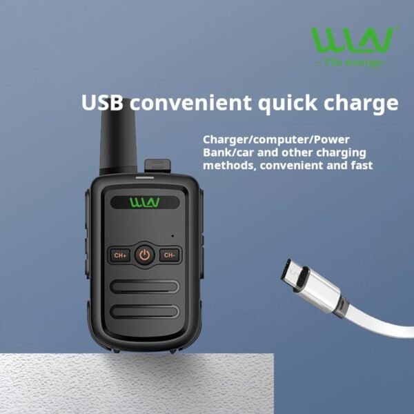 small wireless high-power long-distance walkie-talkie - Image 3