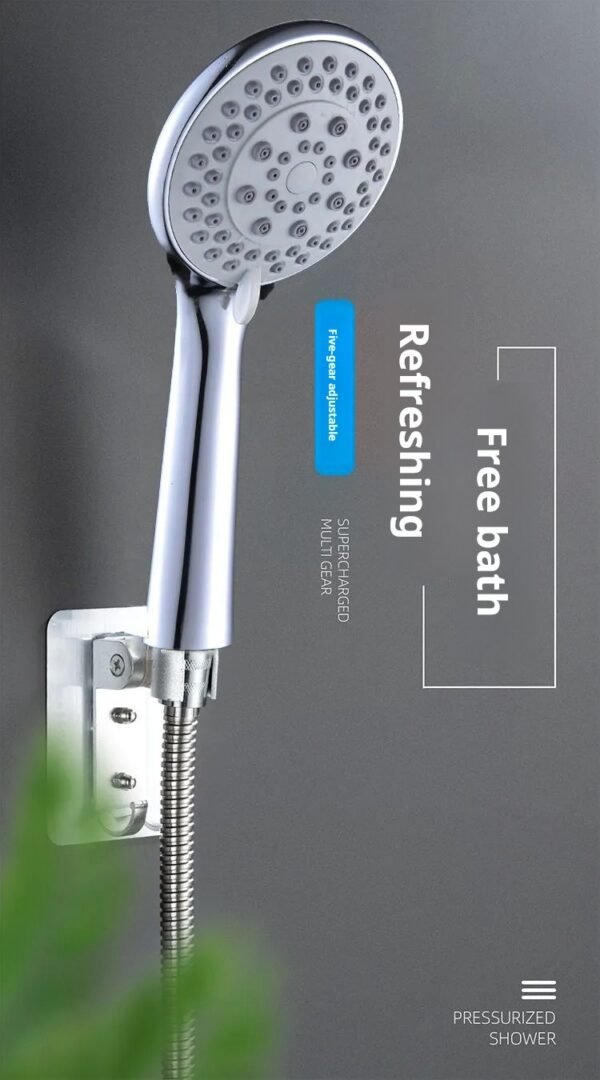 Supercharged handheld showerhead five-speed shower head rain shower head shower - Image 6
