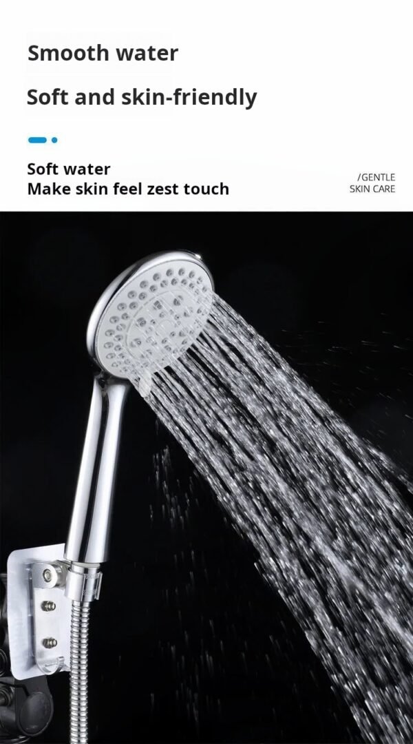 Supercharged handheld showerhead five-speed shower head rain shower head shower - Image 7