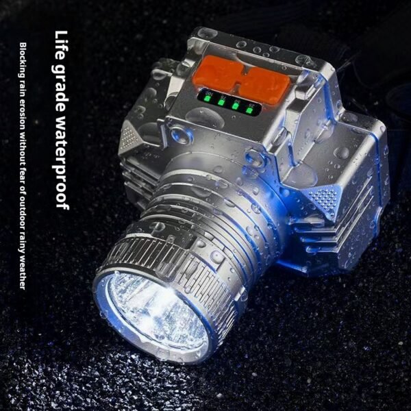 long beam head mounted flashlight - Image 3