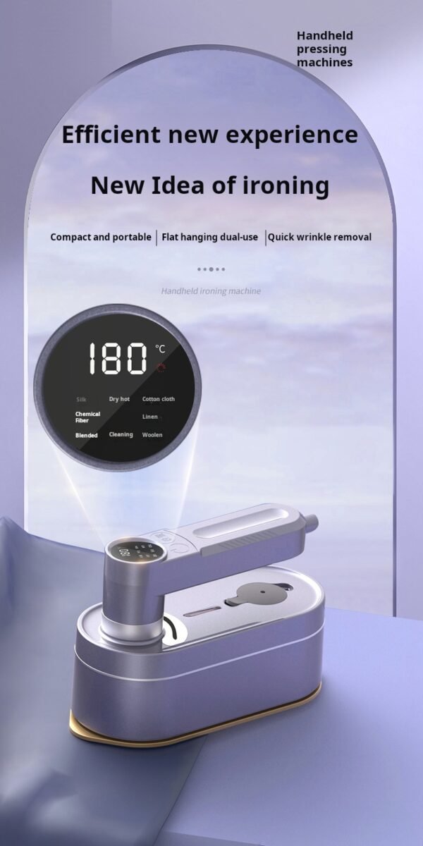 Smart handheld hanging iron, clothes ironing machine, steam electric iron, household portable mini iron - Image 4