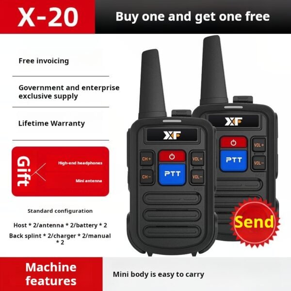 Pioneer Bee High Power Walkie Talkie Frequency Decoding