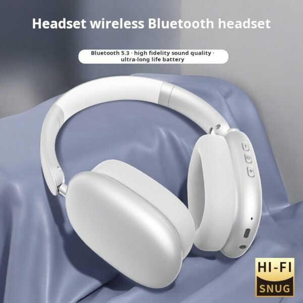 25 New over-ear wireless Bluetooth headphones with ANC active noise cancellation, long battery life and high sound quality - Image 2