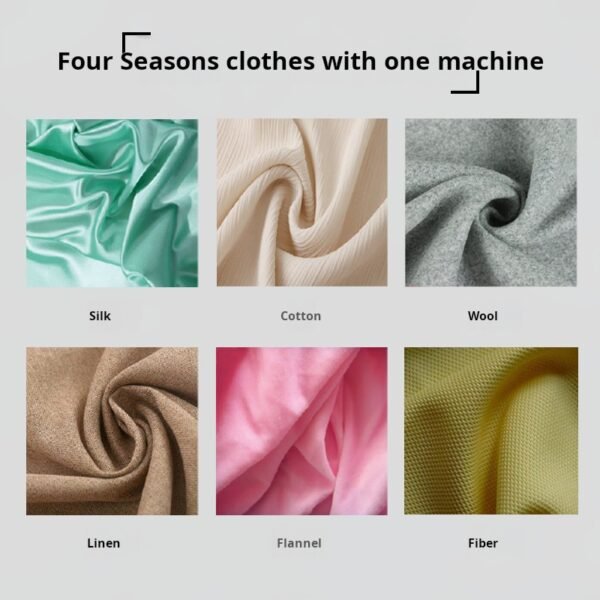 Mini - sized household handheld garment steamer, a 2 - in - 1 steam iron for clothes that can be used for both dry and wet ironing, with a foldable handle. - Image 4