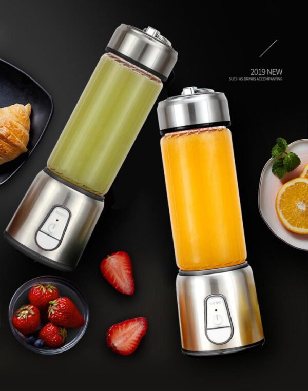 Portable rechargeable juicer, small household juicer cup, electric juicer, mini cooking fruit juice cup