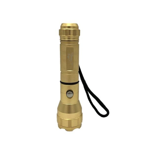 Rechargeable high-intensity aluminum alloy flashlight, led outdoor lighting flashlight, household emergency flashlight, lithium battery - Image 4