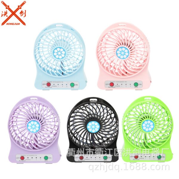 Factory wholesale gift logo banana fan USB mini fan charging small fan portable plastic fan