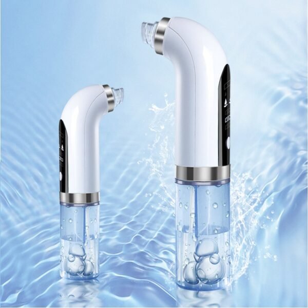 Household high suction ultra small bubble beauty introduction device, rechargeable electric blackhead suction facial cleansing and washing device, hair replacement - Image 4