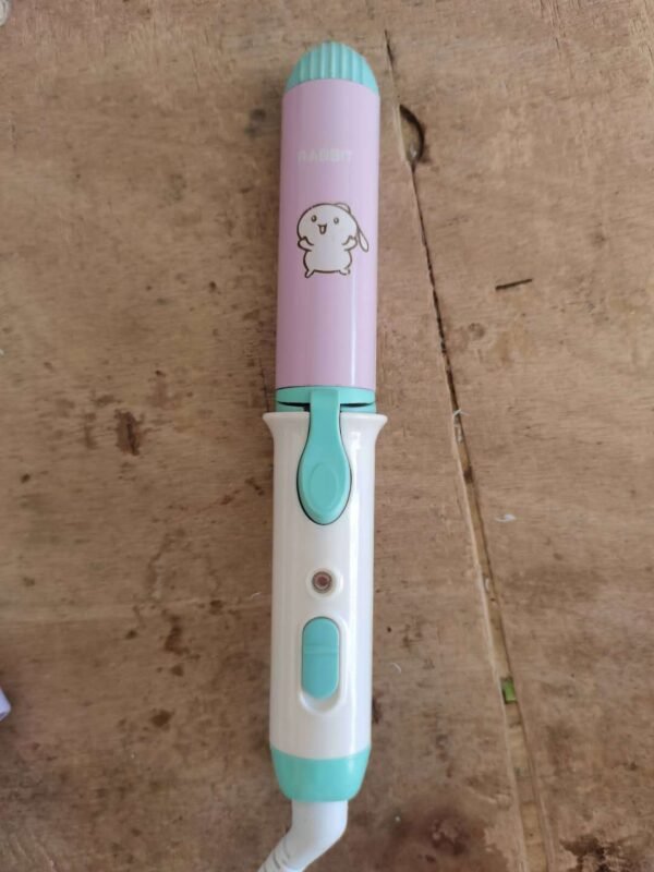 Cartoon mini straightener, curling iron, straight roll dual-use, bangs, internal buckle, electric clip, plastic box, straight clip, wholesale - Image 4