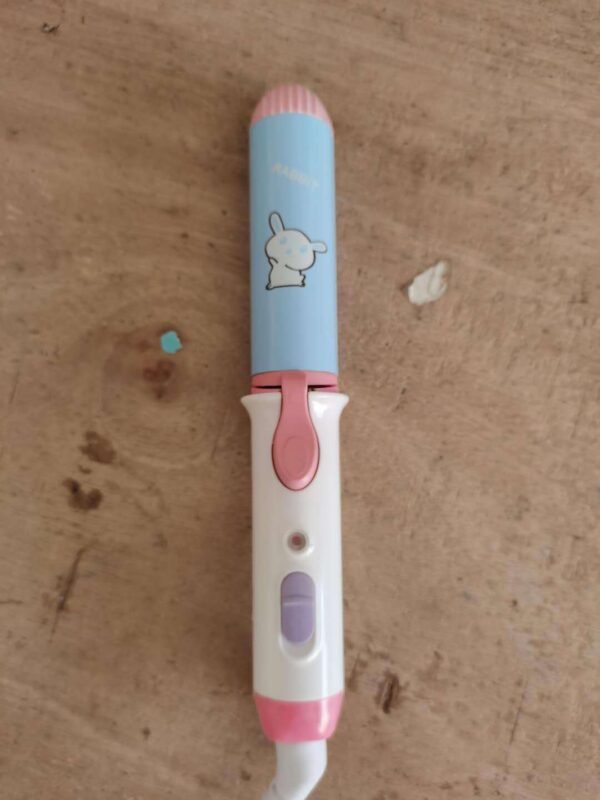 Cartoon mini straightener, curling iron, straight roll dual-use, bangs, internal buckle, electric clip, plastic box, straight clip, wholesale - Image 5