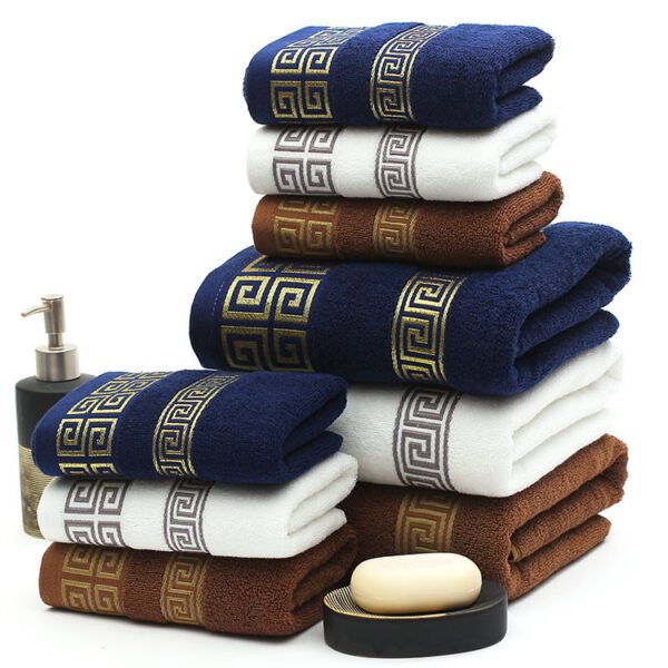 Towel  cotton gift, bath towel 70*140,  gift box one bath towel - Image 3