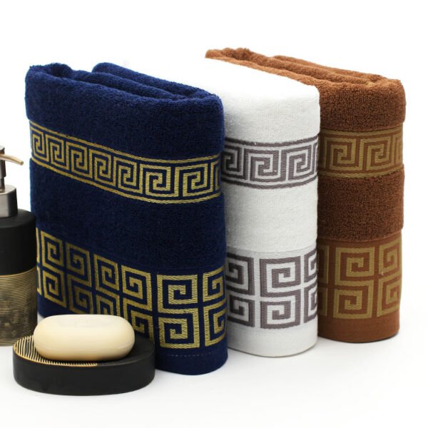 Towel  cotton gift, bath towel 70*140,  gift box one bath towel - Image 2