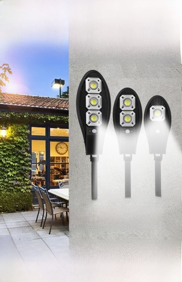 Home solar lights, outdoor courtyard lights, road lighting, human body sensing integrated waterproof solar wall lights - Image 5