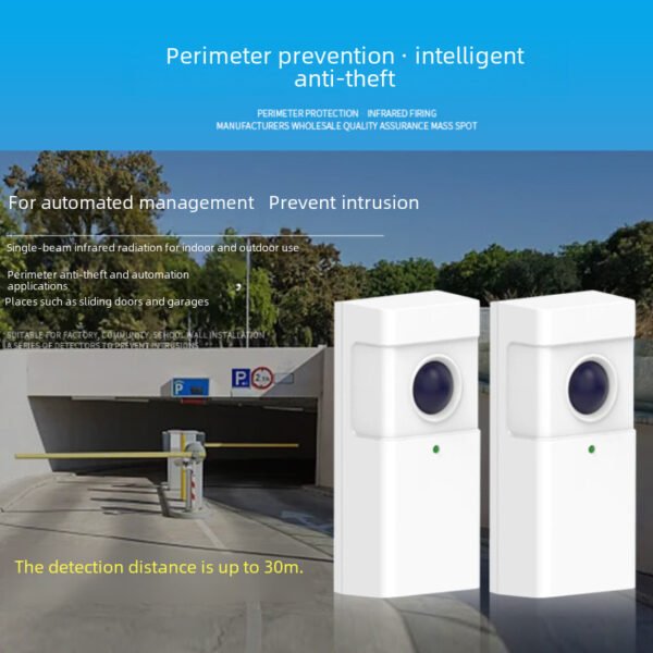 Manufacturer's direct supply of single beam infrared detector, garage floor, barrier gate, automation, outdoor door and window anti-theft - Image 2