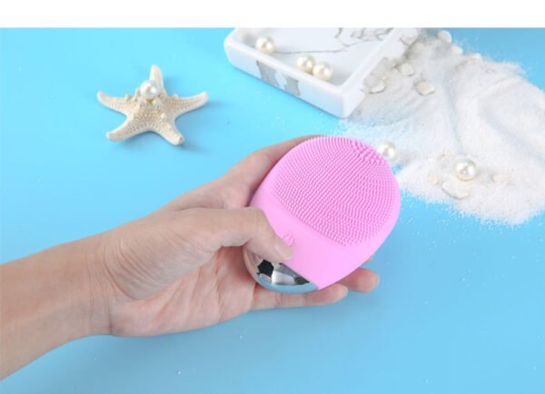 Facial washing instrument, electric facial washing tool, household pore cleaner, facial cleanser, female facial brush - Image 5