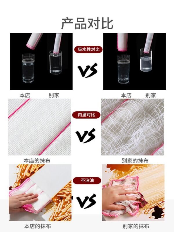 Creative Kitchenware, Home Use Dishwashing Brush, Practical Cleaning Brush with Thickened Bristles, Complete Set - Image 4