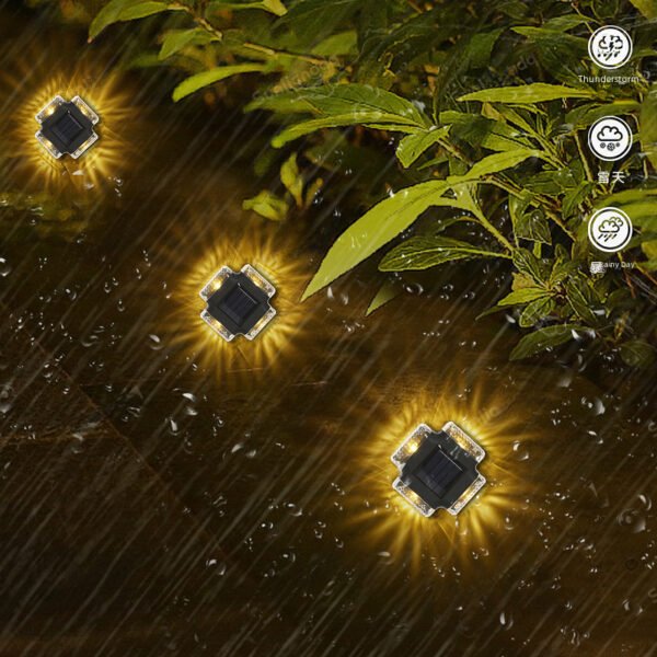 Solar wall lamp, outdoor  courtyard lamp, solar lamp, waterproof wall washing lamp, lighting night light - Image 3