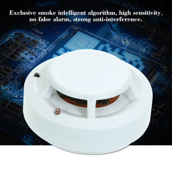 433MHz smoke detector, 315 wireless smoke detector, remote fire alarm photoelectric sensor - Image 4