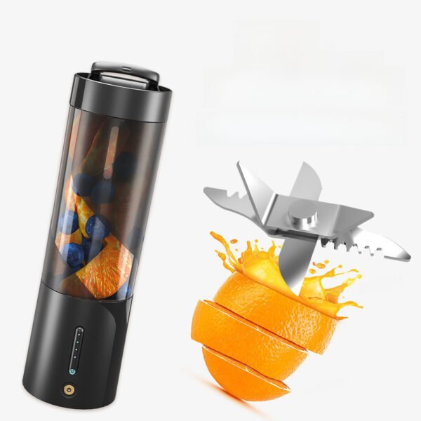 New juicing cup, small portable USB juicer, electric mini fryer, rechargeable blender - Image 4