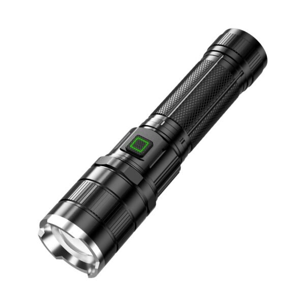 Outdoor lighting waterproof strong light portable long-range emergency multi-functional LED camping rechargeable flashlight - Image 4