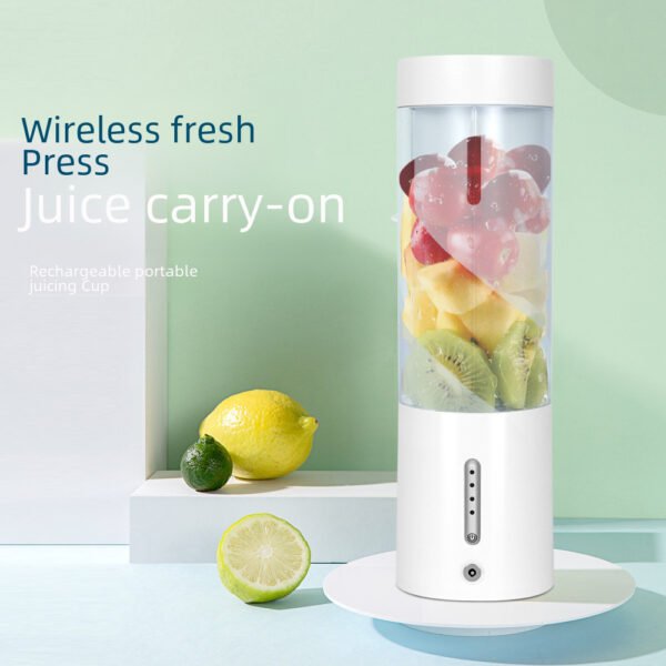 New juicing cup, small portable USB juicer, electric mini fryer, rechargeable blender - Image 5