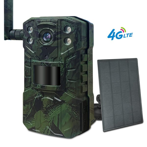 JerderFo Hunting Camera, Ucon Mobile Remote 4G Monitoring Camera Outdoor Unplugged Forest Orchard - Image 2
