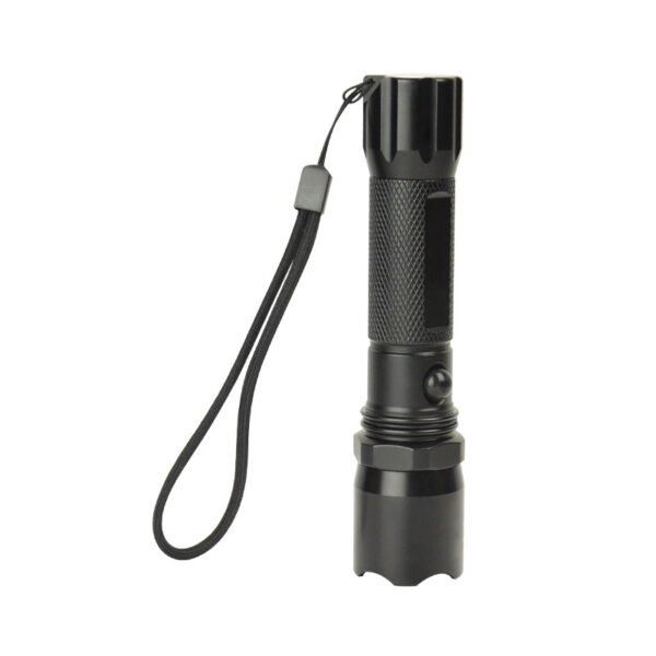 Outdoor standard high-intensity flashlight for security guards, campus duty and patrol equipment, rechargeable three-level variable light illumination flashlight - Image 4