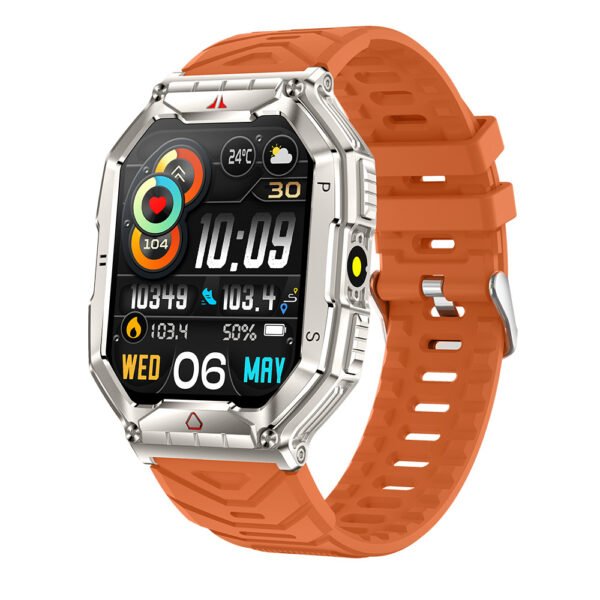 KR82 smart watch Bluetooth call triple-proof outdoor air pressure needle heart rate monitoring for men and women - Image 5