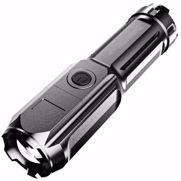 ABS high-intensity zoom flashlight, outdoor, home, multi-functional, portable and small household lighting flashlight - Image 5