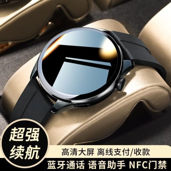 【Top GT3pro】Smart Watch Bluetooth Call Heart Rate Blood Pressure Multifunctional Business Adult - Image 3