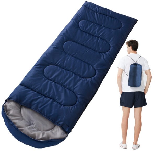 Outdoor sleeping bag, camping sleeping bag, single-person cold-proof sleeping bag for camping, outdoor supplies。