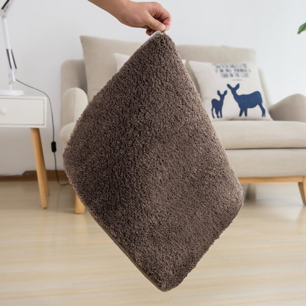 Bathroom absorbent mat, minimalist home bathroom floor mat, entrance door mat, non slip home mat - Image 2