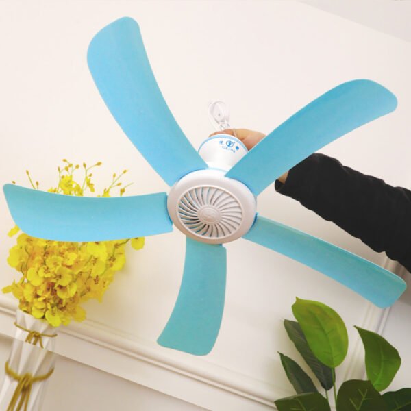 Large ceiling fan, electric fan, mini breeze, low noise, student dormitory mosquito net fan, household hanging fan, small ceiling fan - Image 2