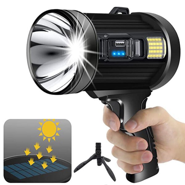Flashlight, multi-functional outdoor waterproof emergency work light, portable long-lasting high-brightness lighting lamp - Image 3