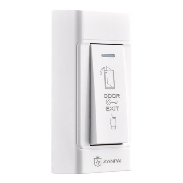 Zanpai Mingxian Exit Door Access Control Switch Panel Old style Automatic Reset Small Button Surface mounted Access Control Switch - Image 5