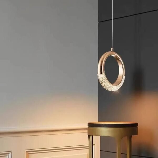 Bedroom bedside small pendant light, simple and modern, popular new style, light luxury living room background wall, bar counter, aisle long pendant light - Image 3