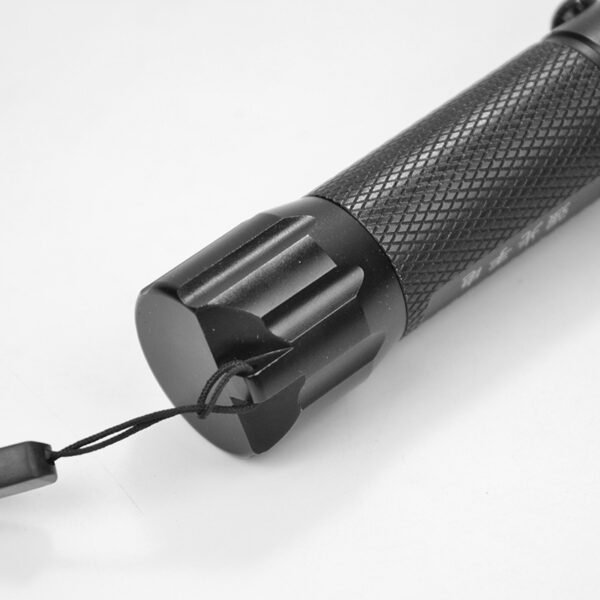 Outdoor standard high-intensity flashlight for security guards, campus duty and patrol equipment, rechargeable three-level variable light illumination flashlight - Image 2