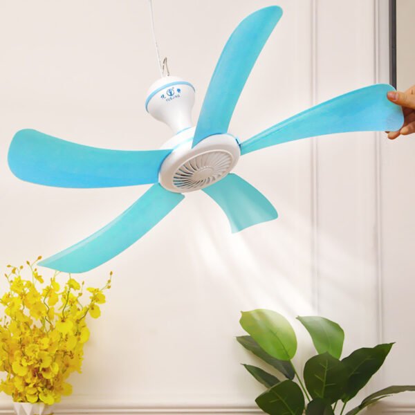 Large ceiling fan, electric fan, mini breeze, low noise, student dormitory mosquito net fan, household hanging fan, small ceiling fan - Image 4